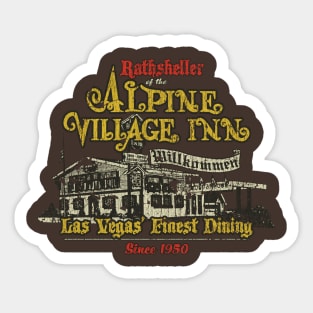 Alpine Village Inn Las Vegas Sticker